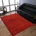 thumbnail image 1 of Rugsotic Carpets Handmade Rugs Hand Knotted Loom Rectangle 9'x12' Light Red Silk for Indoor Use, 1 of 5