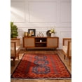 thumbnail image 1 of Rugsotic Carpets Eco-Friendly Handmade Knotted Multicolor Oriental Area Rugs, 8'x10', Rectangle, Silk And Wool, Quick Dry, 1 of 12