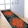 thumbnail image 1 of RUGSOTIC CARPETS MACHINE MADE HEATSET POLYPROPYLENE AREA RUGS - 3'2''x10', Runner Shape, Multi Color, Floral Modern Design, High Pile Machine Made Area Rugs for Living Room, Bed Room (M00012), 1 of 7