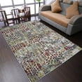 thumbnail image 1 of RUGSOTIC CARPETS MACHINE MADE HEATSET POLYPROPYLENE AREA RUGS - 8'x10', Rectangle Shape, Multicolor Color, Contemporary Modern Design, High Pile Machine Made Area Rugs for Living Room (M00047), 1 of 7