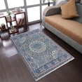 thumbnail image 1 of RUGSOTIC CARPETS Machine Woven Crossweave AREA RUGS - 10'x13', Rectangle,Multicolor,Classic Oriental Traditional , Low Pile Machine Made Area Rugs for Living Room, Bed Room (M00110), 1 of 9