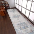 thumbnail image 1 of RUGSOTIC CARPETS Machine Woven Crossweave AREA RUGS - 2'6''x9'10'', Runner,Multicolor,Classic Oriental Traditional , Low Pile Machine Made Area Rugs for Living Room, Bed Room (M00068), 1 of 5