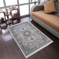 thumbnail image 1 of RUGSOTIC CARPETS Machine Woven Crossweave AREA RUGS - 2'x3'10'', Rectangle,Multicolor,Classic Oriental Traditional , Low Pile Machine Made Area Rugs for Living Room, Bed Room (M00107), 1 of 9