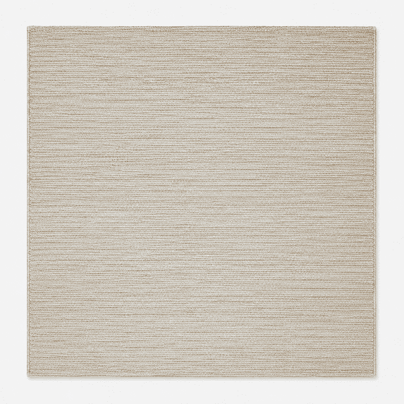RUGSOTIC Carpets 4'x4' Square Hand Knotted Sumak Jute Handmade Camel ...