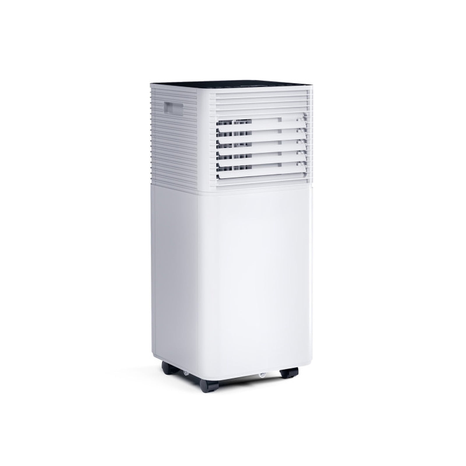 RUIE 10,000 BTU Portable Air Conditioner with Dehumidifier and Fan, Black 3-in-1 Cooling Unit Cools up to 350 Sq Ft with Remote Control, 24H Timer & LED Display for Bedroom Office Apartment