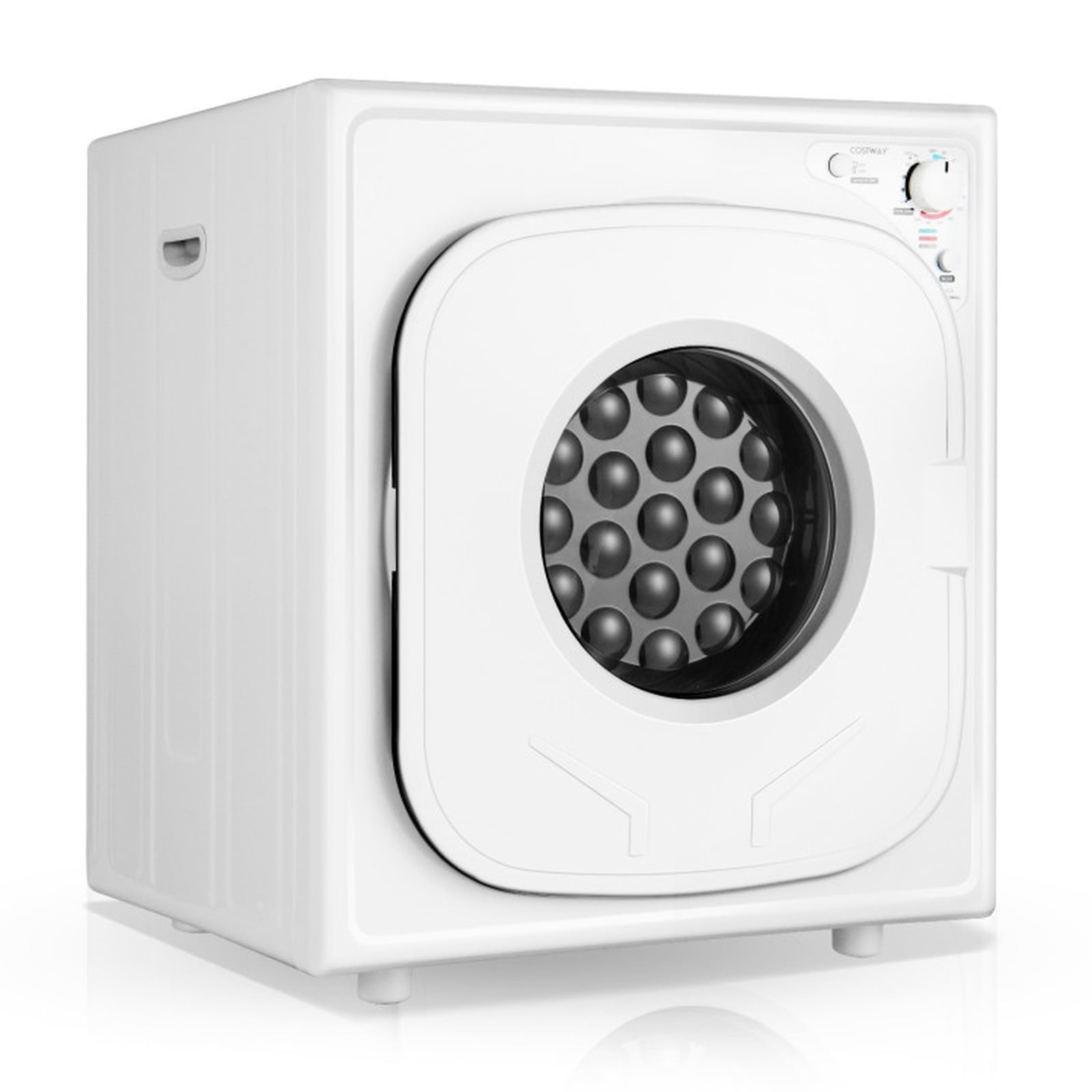 RUIE 1500W Portable Clothes Dryer 13.2 lbs Compact Laundry Dryer with Touch Panel, Wall-Mounted or Freestanding Dryer for Apartment Dorm RV, 5 Programs & Sensor Dry, White