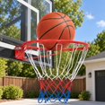 RUIE Basketball Rim Goal Replacement with All Weather Net and Mounting ...