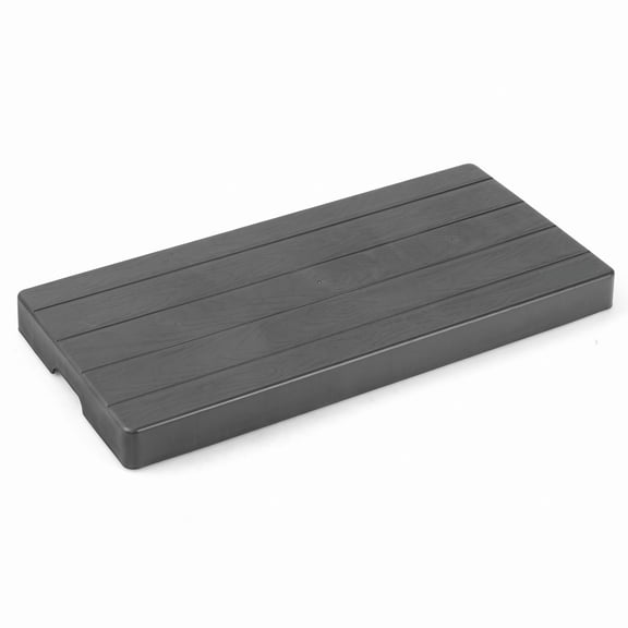 RUIE Heavy-Duty Condenser Pad Gray 38 x 18 x 3 Inch, Anti-Vibration Base for Mini Split Ductless Heat Pump AC & Generator, 1000 lbs