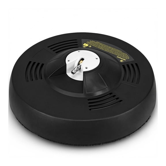 RUIE Pressure Washer Surface Cleaner,3000 PSI 16 Inch Attachment with Dual Rotating Jets,1/4 Inch Quick Connect,Splash-Proof Housing,Surface Cleaner for Driveway Patio Deck