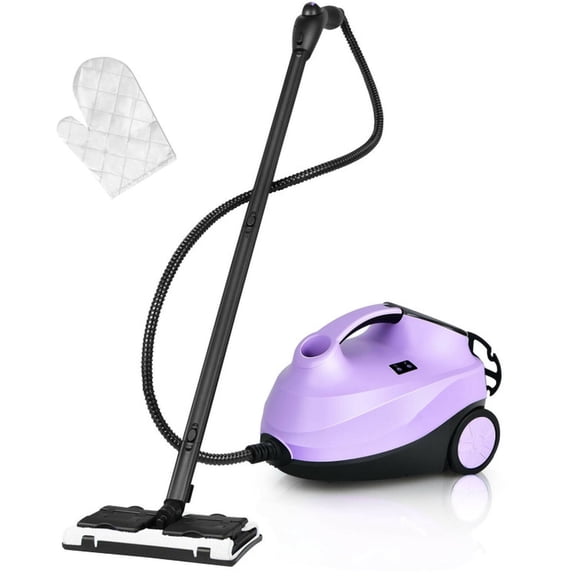 RUIE Steam Cleaner,2000W Heavy Duty Mop with Detachable Handheld Unit and 19 Accessories,1.5L Tank,Child Lock,Multi-Purpose Steam Cleaner for Home Floor Carpet Upholstery