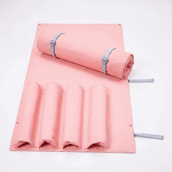 RUIFUU 1 Pcs Mahjong Rack Bag Mahjong Bag Protective for Pushers Racks and Accessory Ideal Portable Storage Bags Gifts for Mah Jong Lovers Only Empty Mah Jong Bag Pink