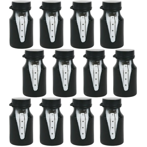 RUIG 12 pack Mini Bubble Bottle, Party Gift for Wedding, Anniversary, Engagement, Bridal, Celebration, Valentine’s Day, Family Reunion, and Gift for Couple Boy Girl