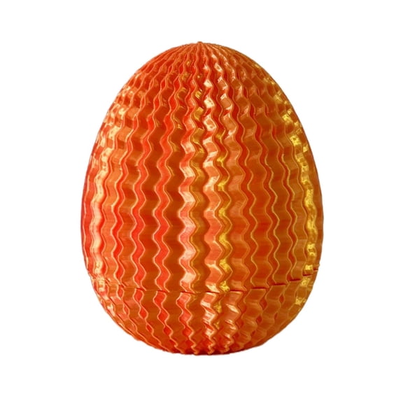 RUIG 3.3” Unfilled Easter Eggs,Easter Eggs with Brain Teaser Puzzles Toys for Teens Adults Kids,3D Printed Maze Egg Puzzle Boxes,Maze Dragon Egg Fidget Toy for Home Office Easter Decor