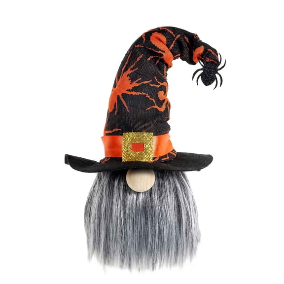 RUIG 8 Inch Halloween Gnomes Plush Mr and Mrs Scandinavian Swedish Tomte Doll Handmade Elf Gnome Faceless Doll for Halloween Indoor Home Kitchen Table Ornaments