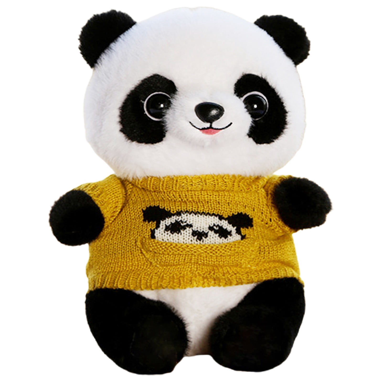 RUIG 9.8 Inch Panda Stuffed Animal Plush Toys for Kids, Cute Panda Plush Toys, Soft Bear Stuffed Animals for Easter Basket Stuffers, Valentines Day Gifts, Kawaii Bear Plushies