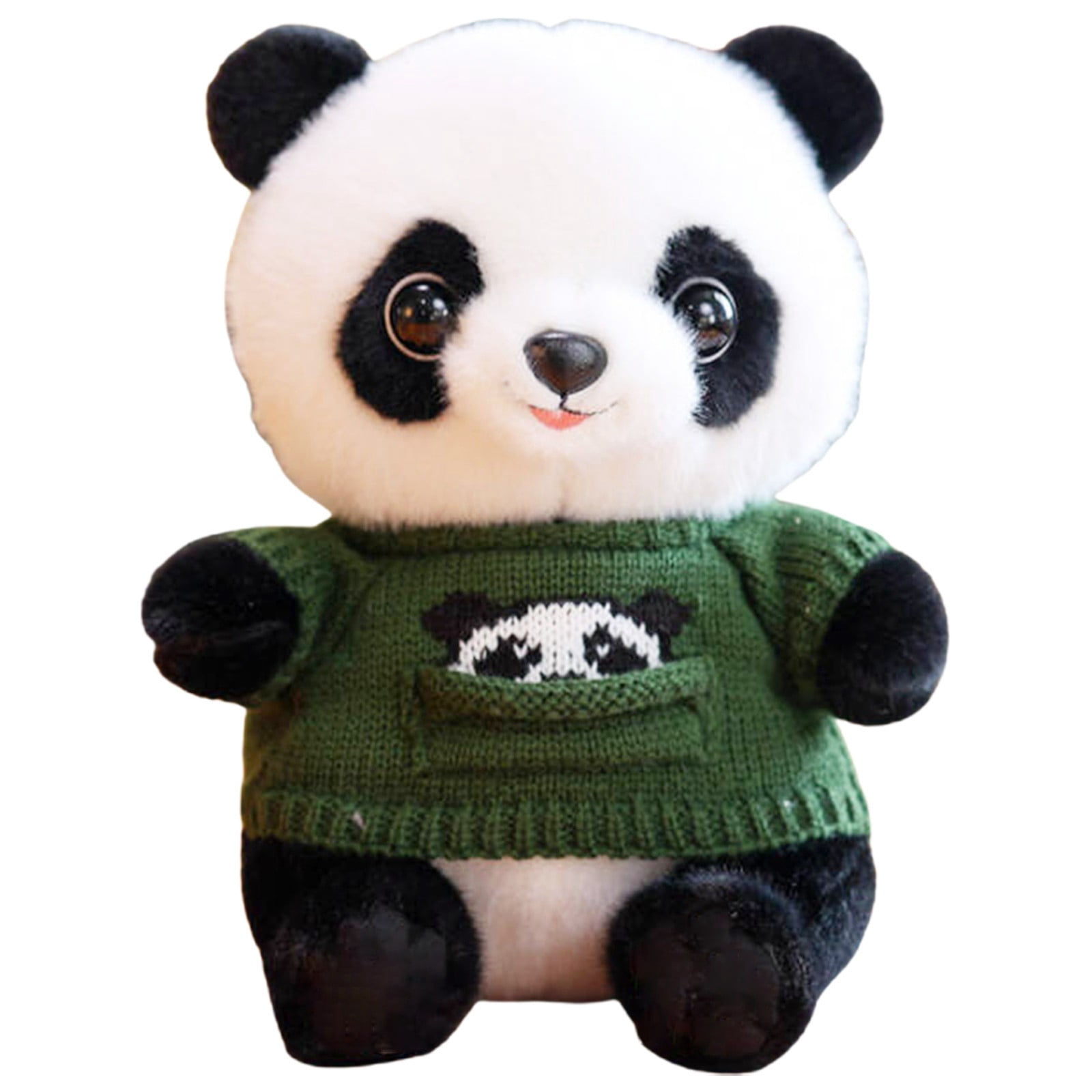 RUIG 9.8 Inch Panda Stuffed Animal Plush Toys for Kids, Cute Panda Plush Toys, Soft Bear Stuffed Animals for Easter Basket Stuffers, Valentines Day Gifts, Kawaii Bear Plushies
