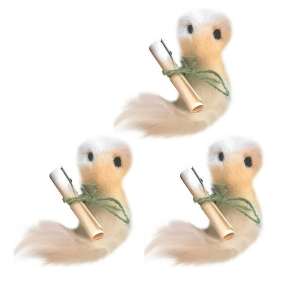 RUIG Adoptable Felt Ghost Set - Halloween Wool Plushie with Mini Scroll, Cute Spooky Decor for Shelf & DIY Ghost Story Gift,Adopt A Ghost,White Wool Felt Ghost Ornaments (White 3inches)