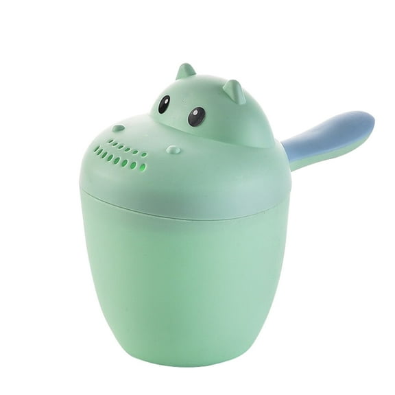 RUIG Baby Control The Flow Bath Rinse Cup |Rinser Cup to Wash Hair+Body |Rinser Cup for Bath Time with Easy Grip Handle +Removable Rain Shower,Rinse Shampoo Rinser Baby Bath Rinser