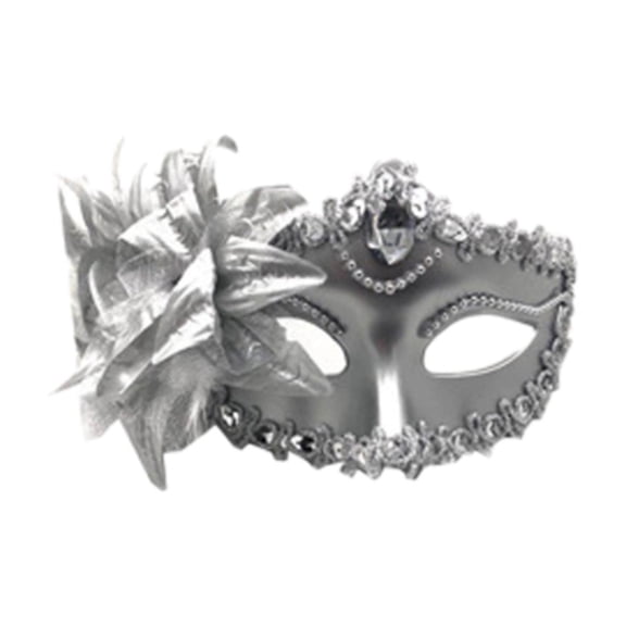 RUIG Black Masquerade Mask for Women Lace Venetian Masks Flower Mardi Gras Party Prom - Gothic Halloween Eye Cover for Costume Ball, Prom Party & Vampire Wedding