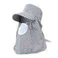 thumbnail image 1 of RUIG Bowing Hat Summer Women's Sun Hat Along The Large Outdoor Tea Plucking Hat Face Visor Visor, 1 of 3