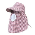 thumbnail image 1 of RUIG Bowing Hat Summer Women's Sun Hat Along The Large Outdoor Tea Plucking Hat Face Visor Visor, 1 of 4
