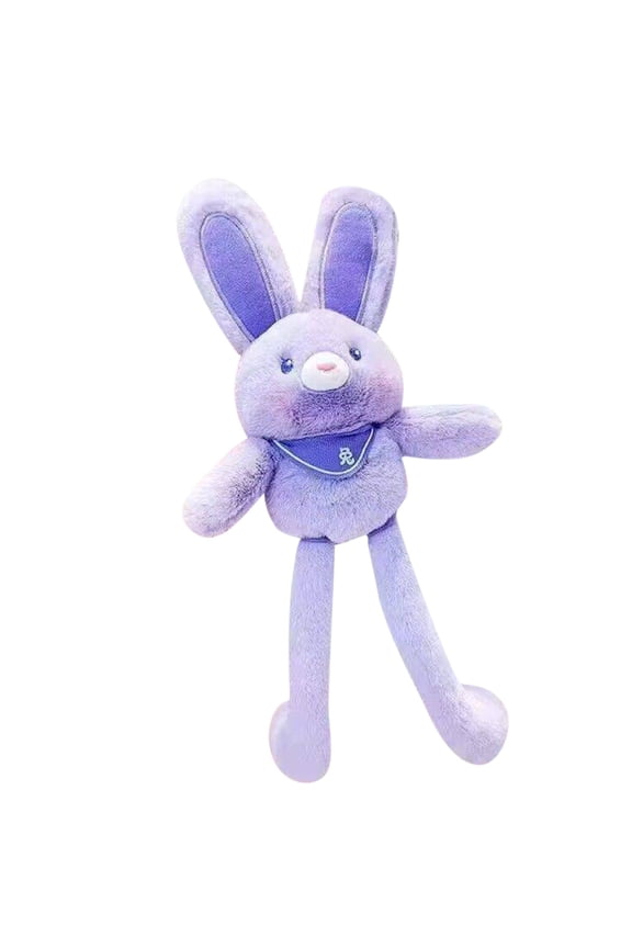 Bunny Stuffed Animal Toys, Easter Plush Bunny Rabbit Doll Plush Toys Soft Cotton Filling,Keychain Cute Stretchable Long Ears Bunny Doll, Girls First Friend Gifts for Birthday -12 in