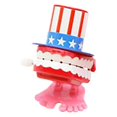 thumbnail image 2 of Novelty Funny Wind Up Walking Wind Up Teeth With Eyes Feet 2 of 10