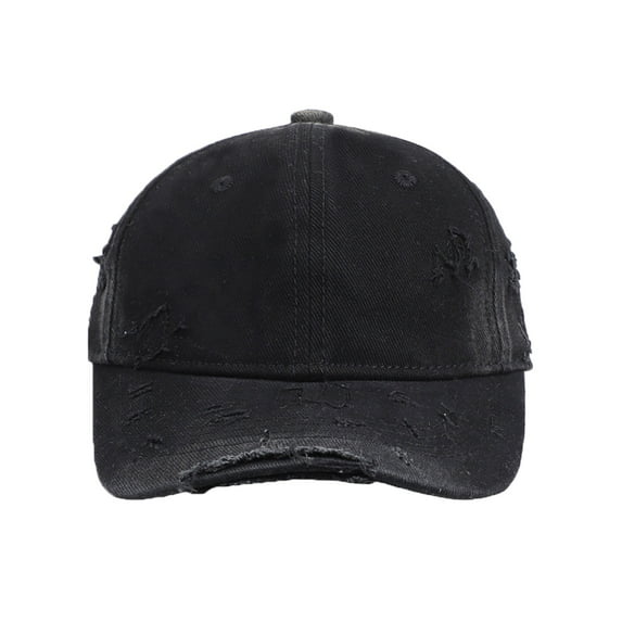 RUIG Children‘s Sunshade Leisure Holes Solid Color Baseball Cap