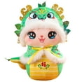 thumbnail image 1 of RUIG Chinese New Year Decorations 2025,Lunar New Year Snake Plush Toy with 3D Cape&Cute Expression,Zodiac Snake Plushie Doll Toys,Happy New Year Gift for Boys and Girls, 1 of 6