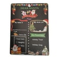 thumbnail image 1 of RUIG Christmas Countdown 25 Days Wreath Advent Calendar, Christmas Countdown Calendar Blackboard Christmas Wish List Double Sided Sign Reusable Wooden Board for Kids, 1 of 9