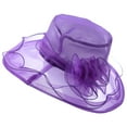 thumbnail image 1 of RUIG Christmas Hat Women Women'S Headdress Hat Women'S Wedding Hat Sun Hat Flower Shade Seaside Beach Hat Low Profile Fedora, 1 of 3
