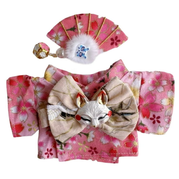 RUIG Colorful Kimono Clothes Sets Suitable for 17cm Dolls Clothes Accessories(Only Clothing No Doll), Cute Suit Clothing Outfit for 6.69 inch Upper Garment Replacement,Dress Up Accessories Kit