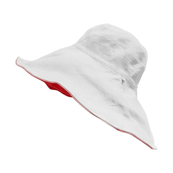 RUIG Craft International Hat Women's Packable Reversible Bucket Hat Sun Wide Brim Summer Beach Cap