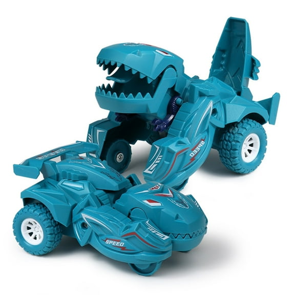 RUIG Dinosaur Car Toys for Kids- 2-in-1 Pack,Dinosaurs with Wheels Birthday Party Toy,Dino Toy Cars Christmas Birthday Gifts for Toddlers Boys Girls