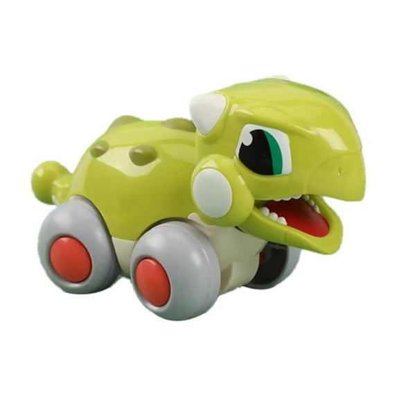 RUIG Dinosaur Pull Back Car Toys | Friction Powered Car Toddler Toys Pull Back Dinosaur Car Toys for Birthday Christmas for Boys & Girls