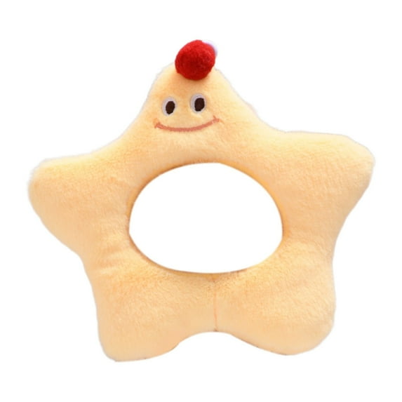 RUIG Doll Accessories Set for 6.7 Inch Doll, Dress Up Accessories for 17cm, Mini Costume Supplies, Toast Headgear, Star-Shaped Large Headgear, Chicken Headgear (Doll Not Included)