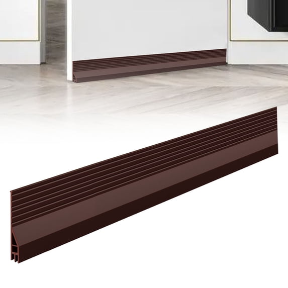 RUIG Door Draft Stopper, Under Door Seal for Bottom of Door, Strong Adhesive Weather Stripping Blocker, Stop Cold Air & Noise, Easy Install Door Sweep | Weather Stripping Blocker