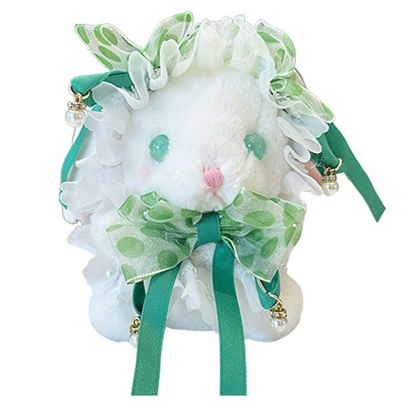 RUIG Easter Bunny Stuffed Animal,Stuffed Animal Doll Plush Toys,Plushie Animal Toys with Floppy Ears,Lolita Bunny 5.5 Inch,Children's Gifts Rabbit,Cuddly Soft Plush Toys Huggable & Washable
