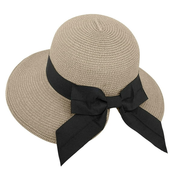 RUIG Headhunter Hat Womens Floppy Summer Sun Beach Hats Accessories Wide Brim UPF 50 Crushable