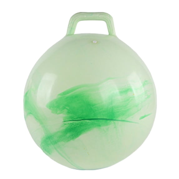 RUIG Hopper Ball for Adults & Teens 16+, 17.7 in Bouncy Ball with Handle, Sit On Hippity Hop Exercise with Air Pump, Active Play for Family Activities & Indoor/Outdoor Sports