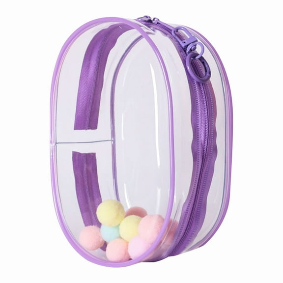 RUIG Large Doll Storage Case for 7 Inch Dolls – Hanging Display Bag with Keychain, Portable Protective Cover for Collectible Figures & Toys, Ideal for Doll Collectors & Enthusiasts