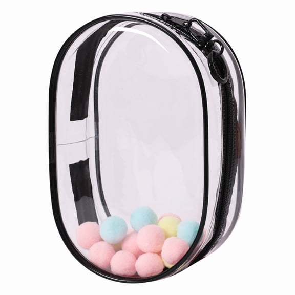 RUIG Large Doll Storage Case for 7 Inch Dolls – Hanging Display Bag with Keychain, Portable Protective Cover for Collectible Figures & Toys, Ideal for Doll Collectors & Enthusiasts