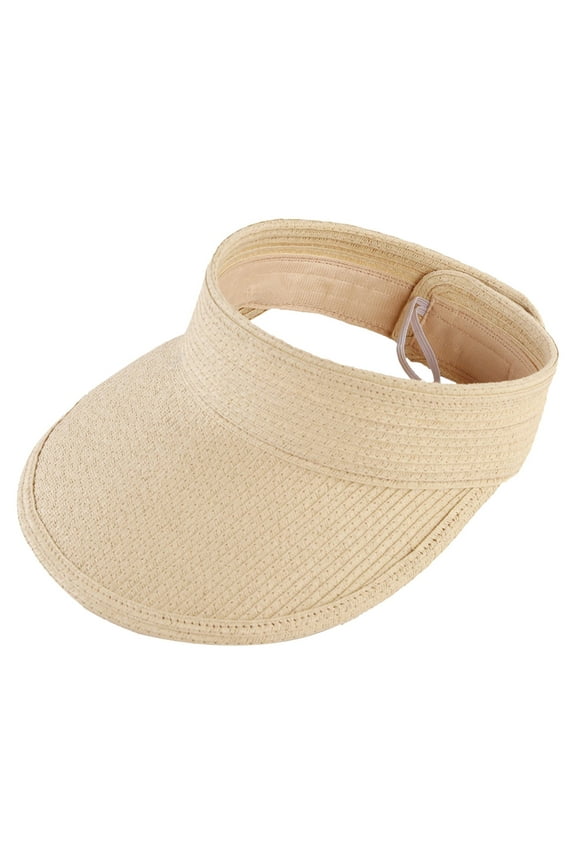 Lay Hat Women's Sun Hat Summer Outing Riding Visor Hat Foldable Cap Korean Version Of The Sun Straw Hat