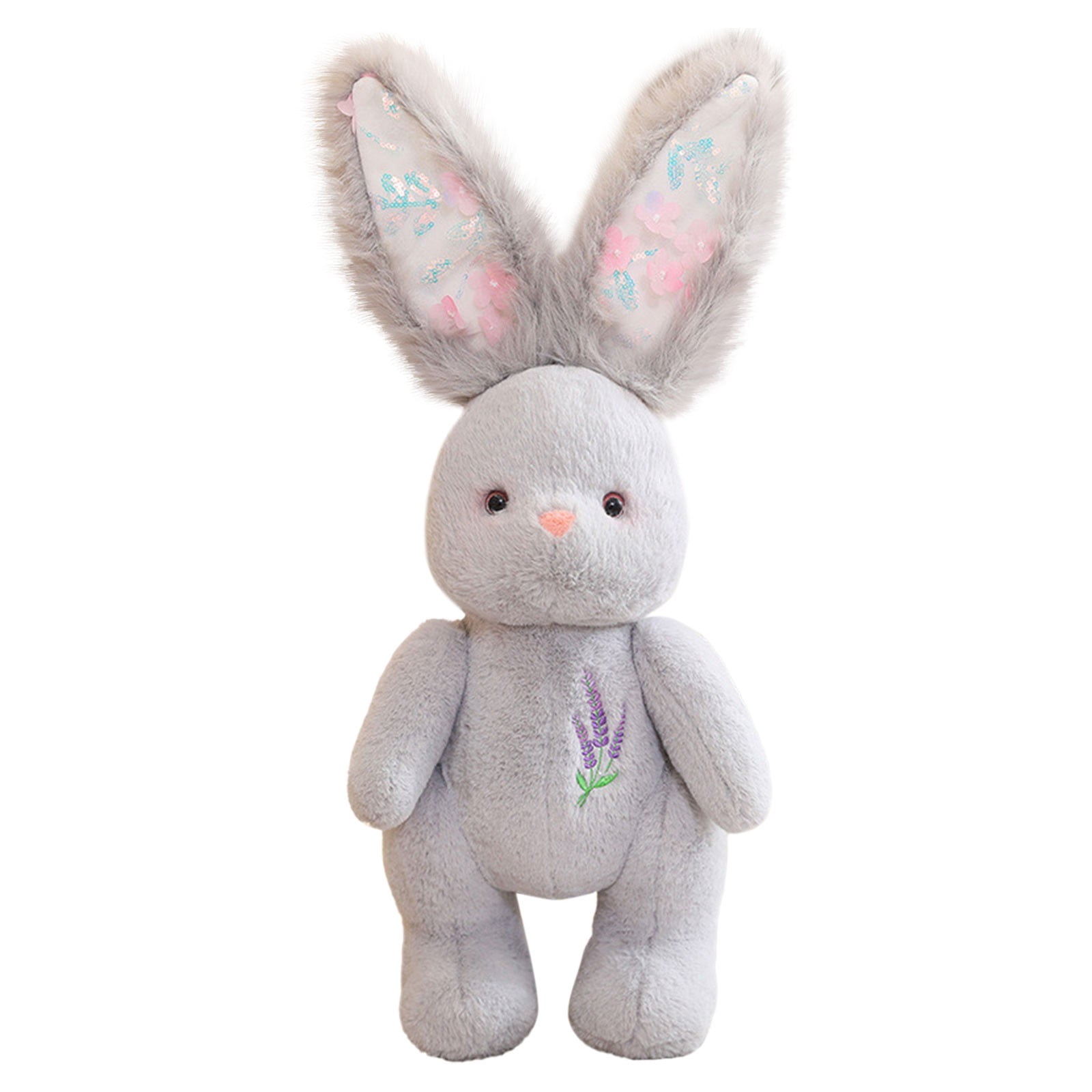 RUIG Rabbit Plush Toy, 23.6 inchs Easter Stuffed Animal Bunny Plush Animal Doll, Plush Rabbit Toy Bunnys Stuffed Animals for Girls Easter Animals on Party Birt
