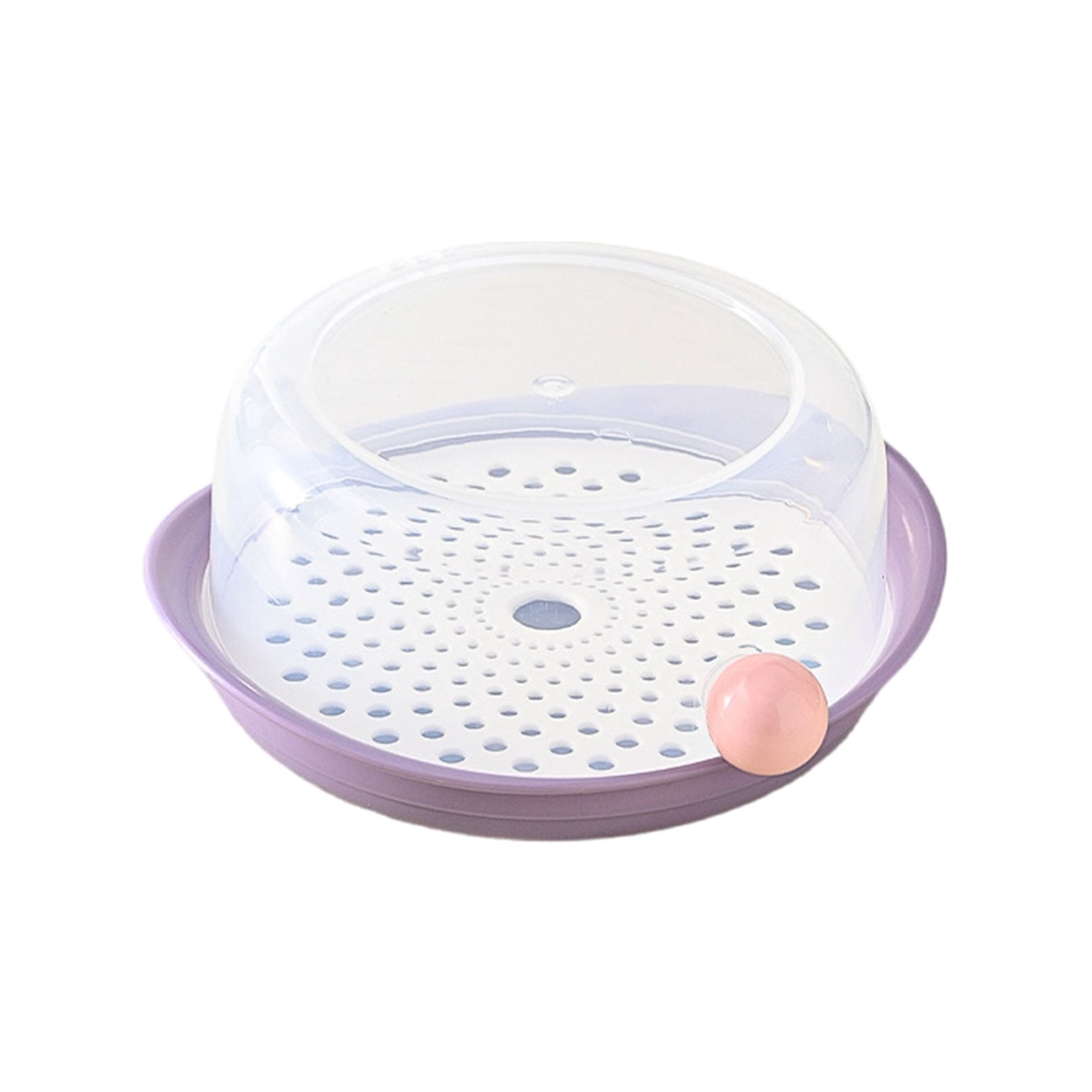 RUIG Silicone Microwave Vegetable Steamer, Microwave Steamer with Lid ...