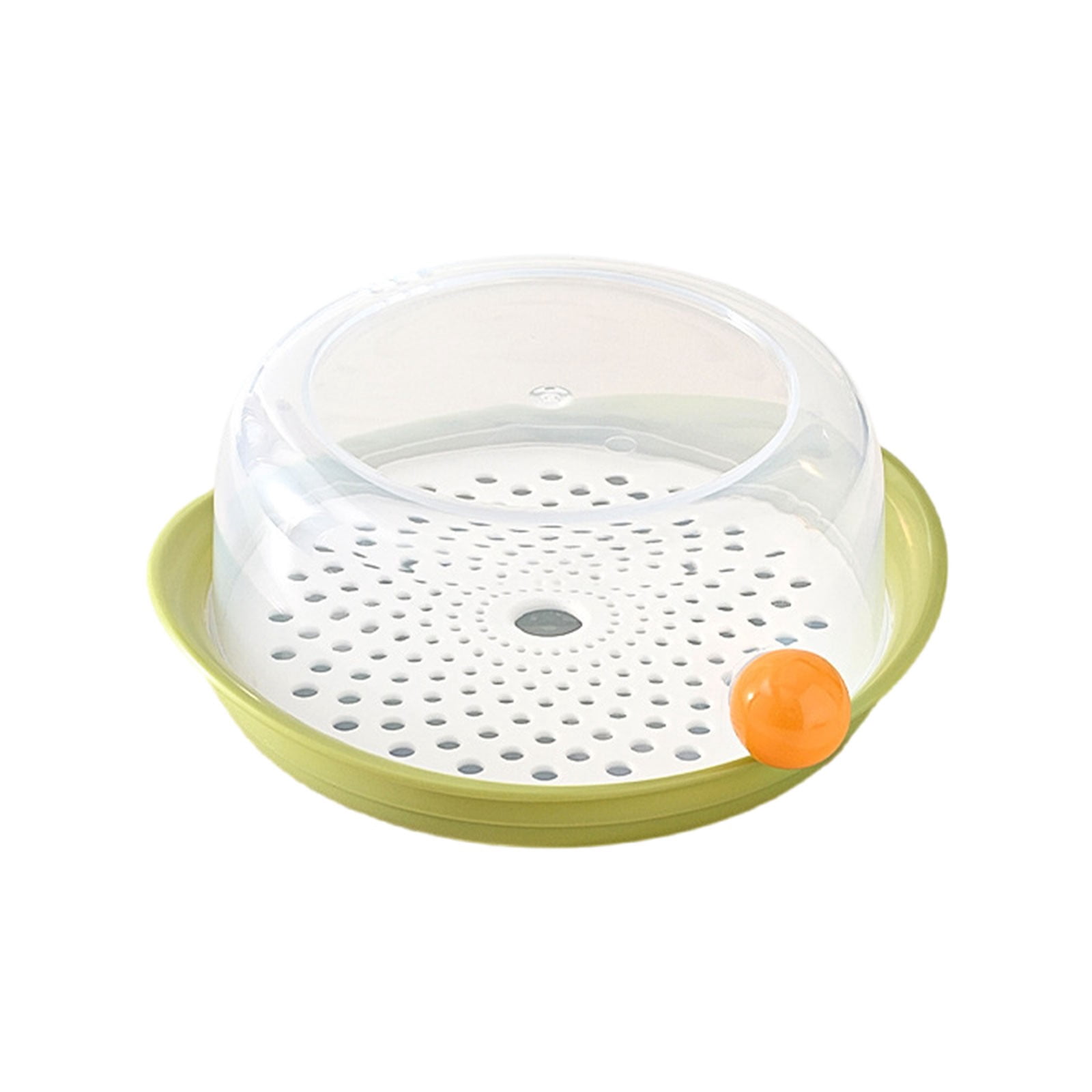 RUIG Silicone Microwave Vegetable Steamer, Microwave Steamer with Lid ...