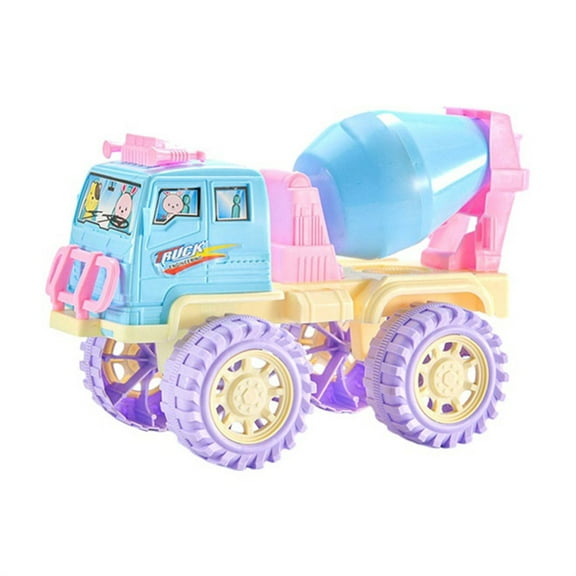 RUIG Toddler Trucks Toys 2-3, BPA Free Toy Cars for Toddlers 2-4 with Dump Truck, Mixer Cement, Construction Vehicle Toys Set for Kids Outdoor Play, Christmas Birthday Gifts