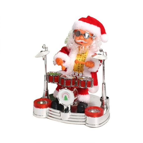 RUIG Twerking Santa Claus with Music, Singing and Dancing Animated Electric Christmas Toys for Kids, Christmas Plush Interactive Toy, Moving Christmas Decorations