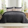 thumbnail image 1 of Aisbo Brushed Flannel Fleece Blankets Twin Size Grey, Soft Warm Lightweight Throw for Couch Camping Travel, Anti-Static Cozy Bedding, 60x80 Inches, 1 of 11