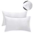 thumbnail image 1 of RUIKASI King Size 2 Soft White Only Pillowcases- Set of 2, Microfiber Pillow Cover 20x36 in with Envelop Closure (Only Pillow Cover), 1 of 6